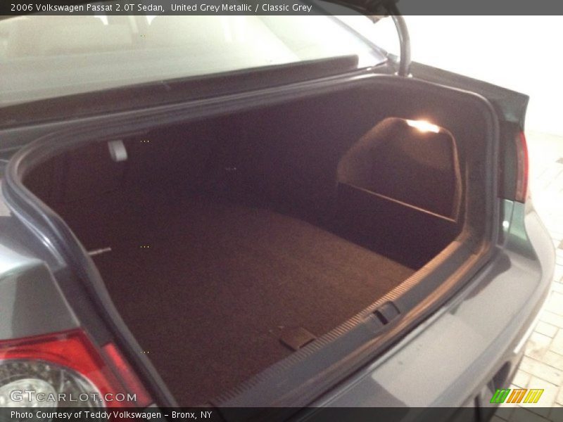 United Grey Metallic / Classic Grey 2006 Volkswagen Passat 2.0T Sedan