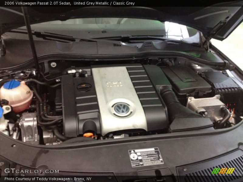 United Grey Metallic / Classic Grey 2006 Volkswagen Passat 2.0T Sedan
