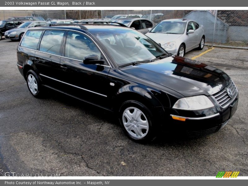 Black / Black 2003 Volkswagen Passat GL Wagon