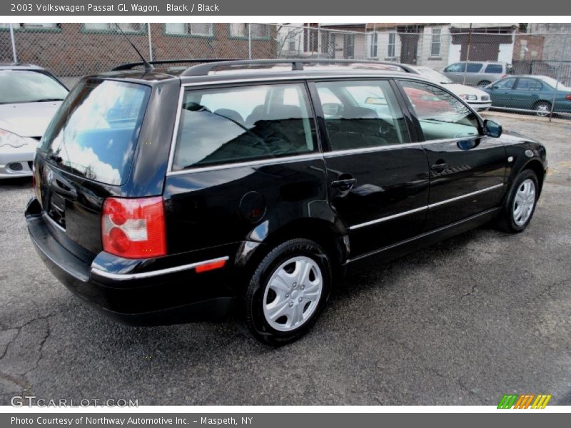 Black / Black 2003 Volkswagen Passat GL Wagon