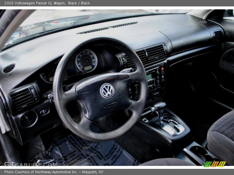 Black / Black 2003 Volkswagen Passat GL Wagon