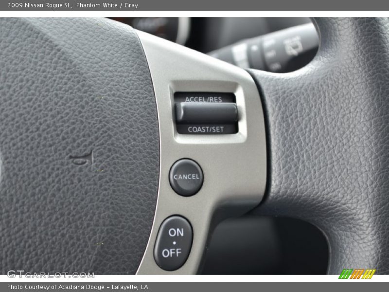 Phantom White / Gray 2009 Nissan Rogue SL