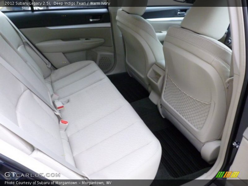 Deep Indigo Pearl / Warm Ivory 2012 Subaru Legacy 2.5i