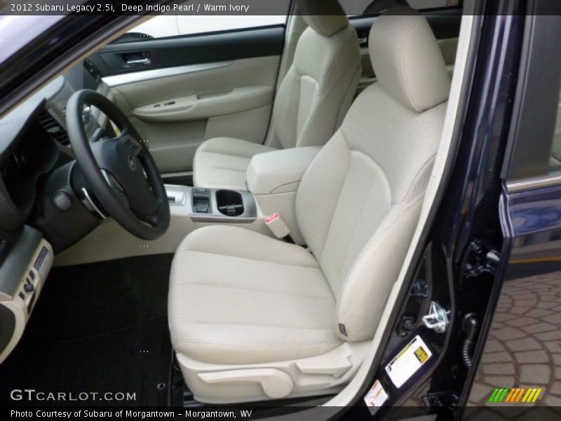 Deep Indigo Pearl / Warm Ivory 2012 Subaru Legacy 2.5i