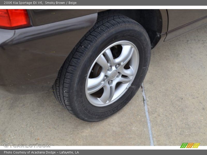 Smoky Brown / Beige 2006 Kia Sportage EX V6