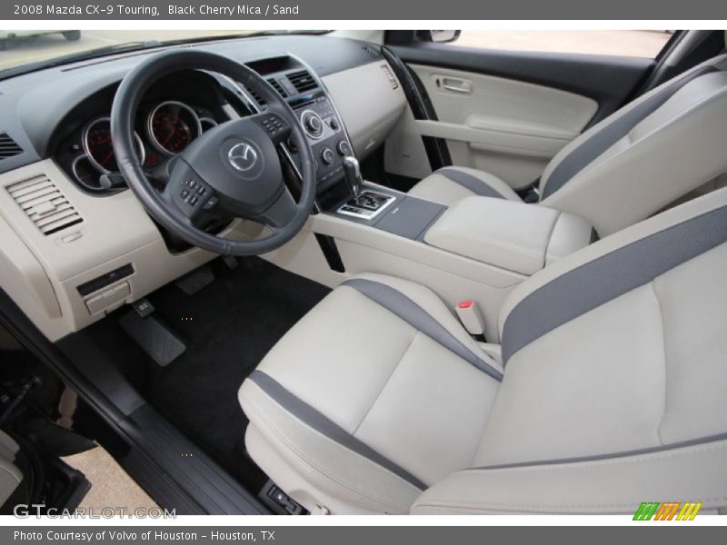 Black Cherry Mica / Sand 2008 Mazda CX-9 Touring