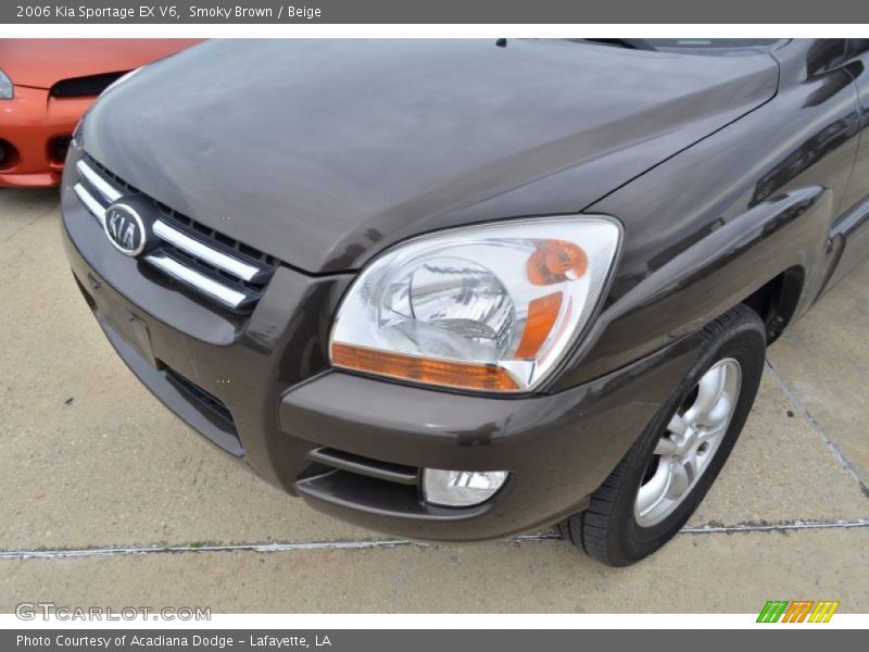 Smoky Brown / Beige 2006 Kia Sportage EX V6