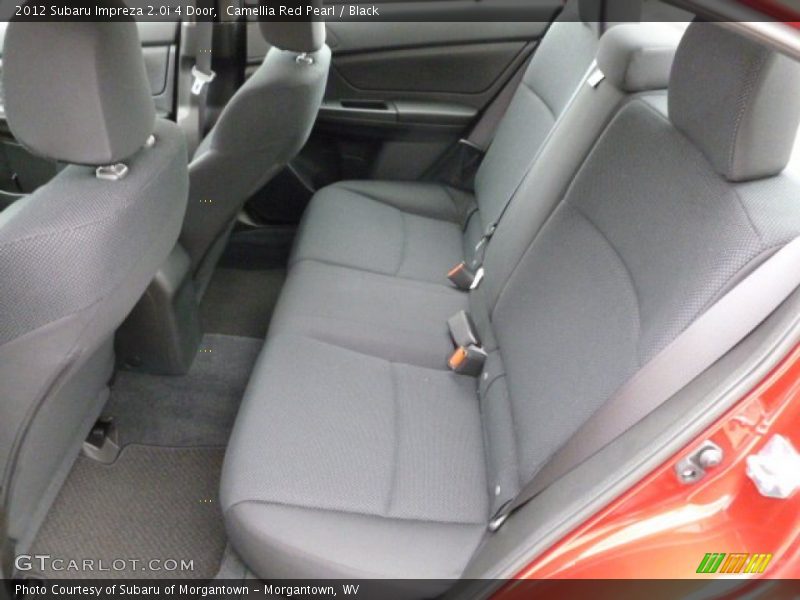 Camellia Red Pearl / Black 2012 Subaru Impreza 2.0i 4 Door