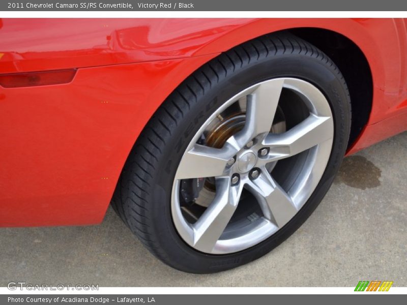 Victory Red / Black 2011 Chevrolet Camaro SS/RS Convertible