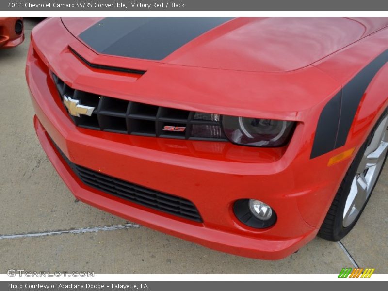 Victory Red / Black 2011 Chevrolet Camaro SS/RS Convertible