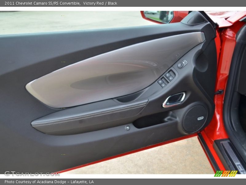 Victory Red / Black 2011 Chevrolet Camaro SS/RS Convertible