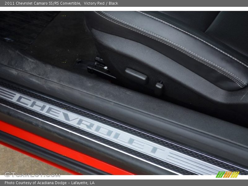Victory Red / Black 2011 Chevrolet Camaro SS/RS Convertible