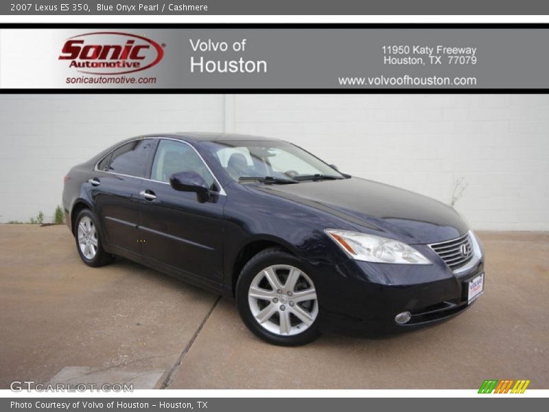 Blue Onyx Pearl / Cashmere 2007 Lexus ES 350