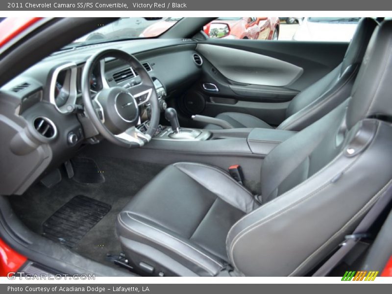 Victory Red / Black 2011 Chevrolet Camaro SS/RS Convertible