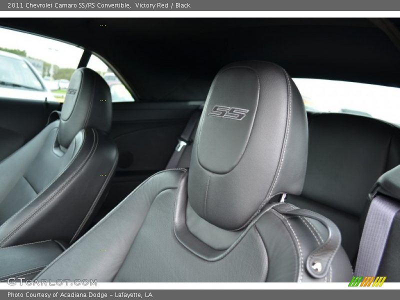 Victory Red / Black 2011 Chevrolet Camaro SS/RS Convertible