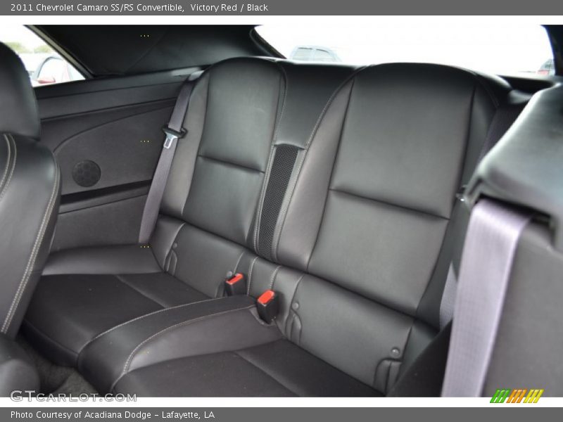 Victory Red / Black 2011 Chevrolet Camaro SS/RS Convertible