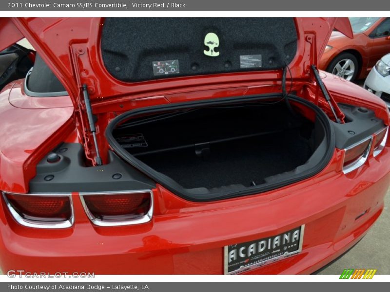 Victory Red / Black 2011 Chevrolet Camaro SS/RS Convertible