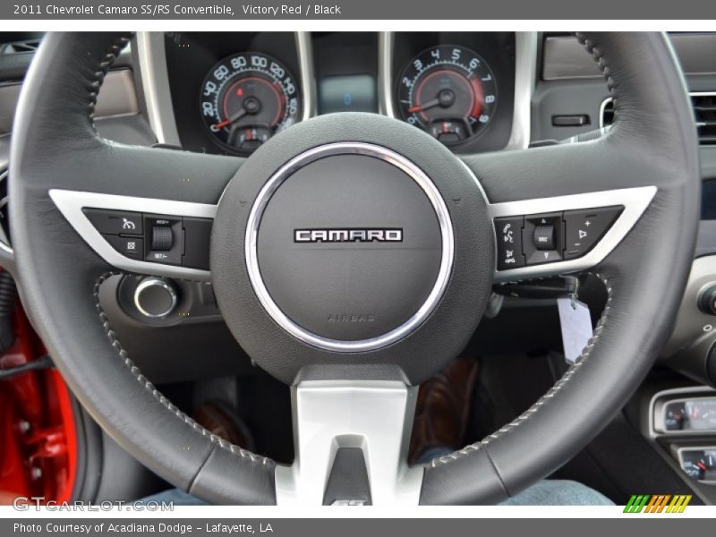 Victory Red / Black 2011 Chevrolet Camaro SS/RS Convertible