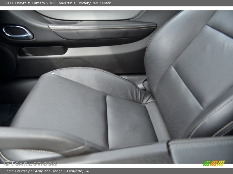 Victory Red / Black 2011 Chevrolet Camaro SS/RS Convertible