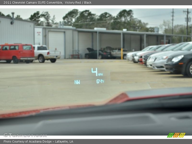 Victory Red / Black 2011 Chevrolet Camaro SS/RS Convertible