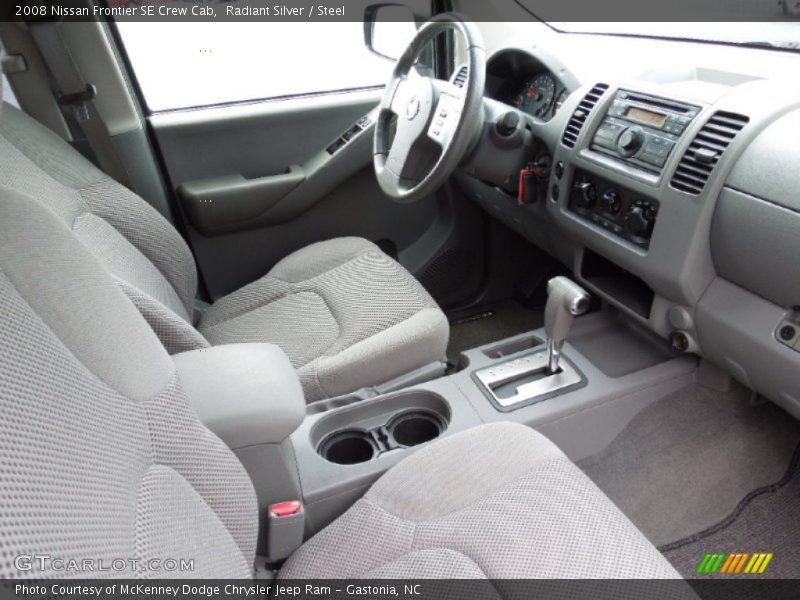 Radiant Silver / Steel 2008 Nissan Frontier SE Crew Cab