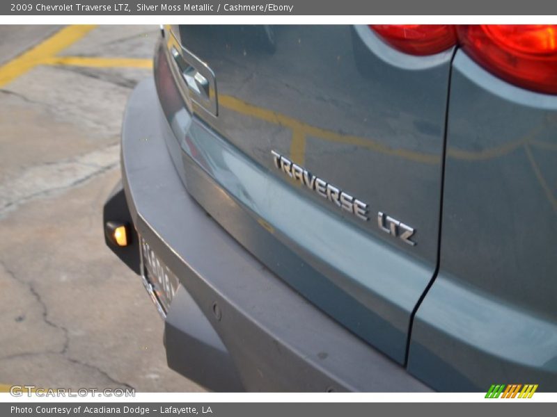 Silver Moss Metallic / Cashmere/Ebony 2009 Chevrolet Traverse LTZ