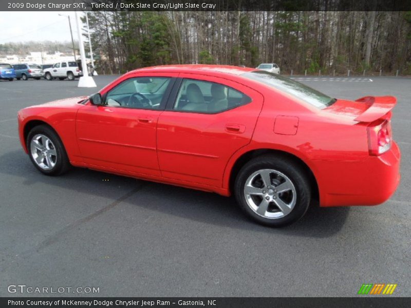 TorRed / Dark Slate Gray/Light Slate Gray 2009 Dodge Charger SXT