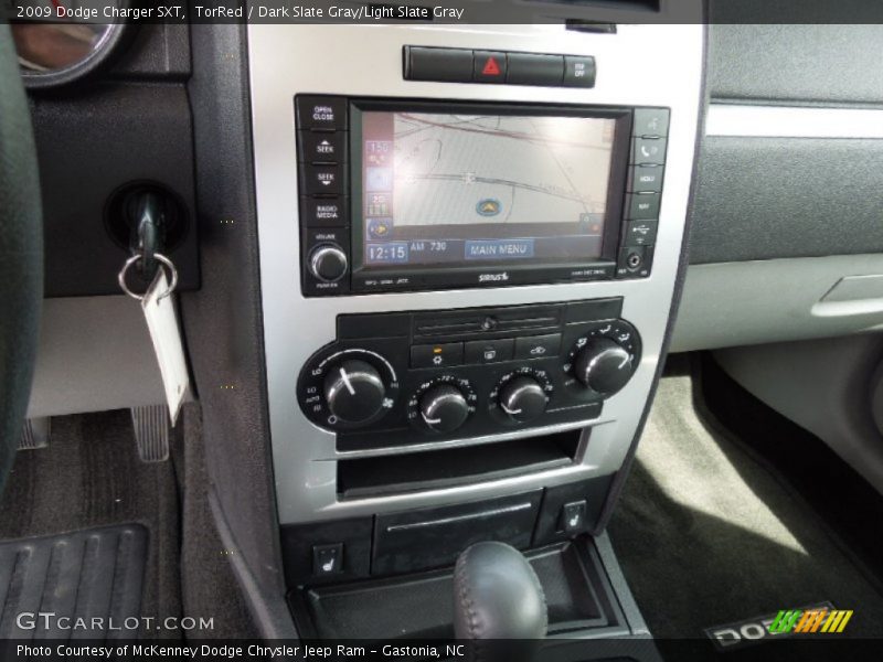 TorRed / Dark Slate Gray/Light Slate Gray 2009 Dodge Charger SXT
