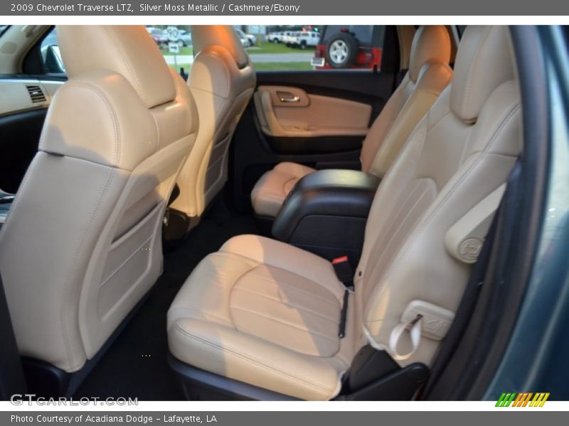 Silver Moss Metallic / Cashmere/Ebony 2009 Chevrolet Traverse LTZ