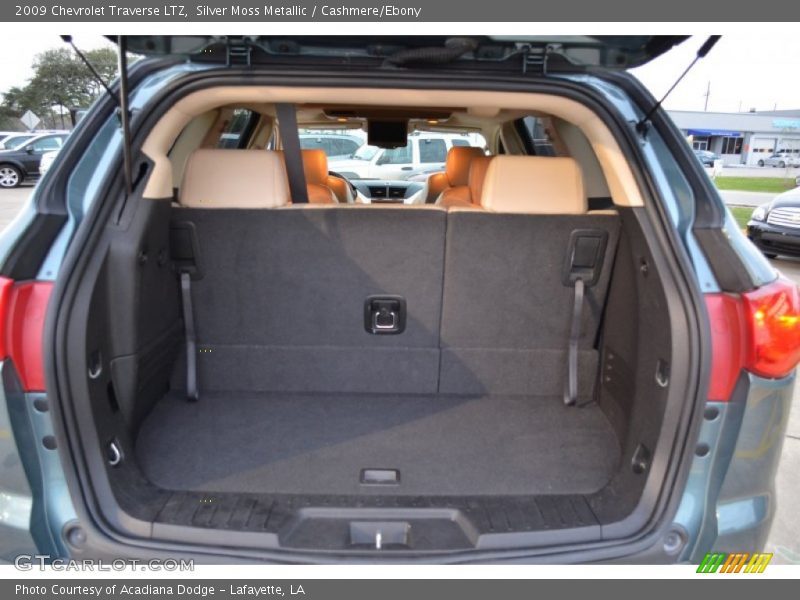 Silver Moss Metallic / Cashmere/Ebony 2009 Chevrolet Traverse LTZ