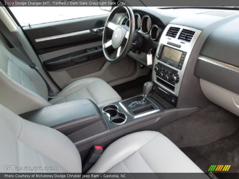 TorRed / Dark Slate Gray/Light Slate Gray 2009 Dodge Charger SXT