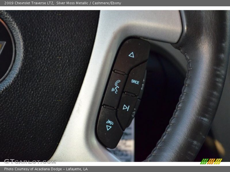 Silver Moss Metallic / Cashmere/Ebony 2009 Chevrolet Traverse LTZ