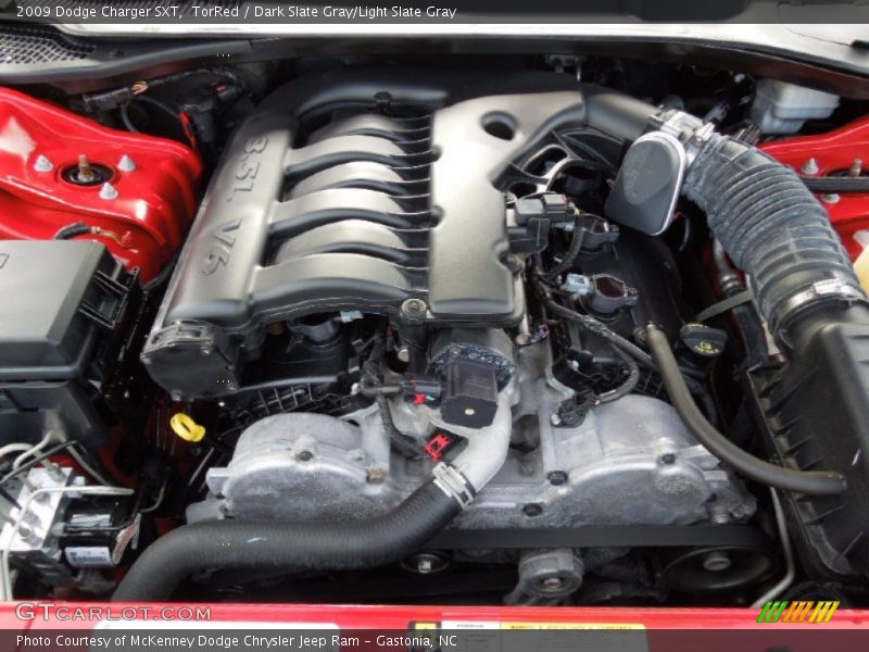  2009 Charger SXT Engine - 3.5 Liter SOHC 24-Valve V6
