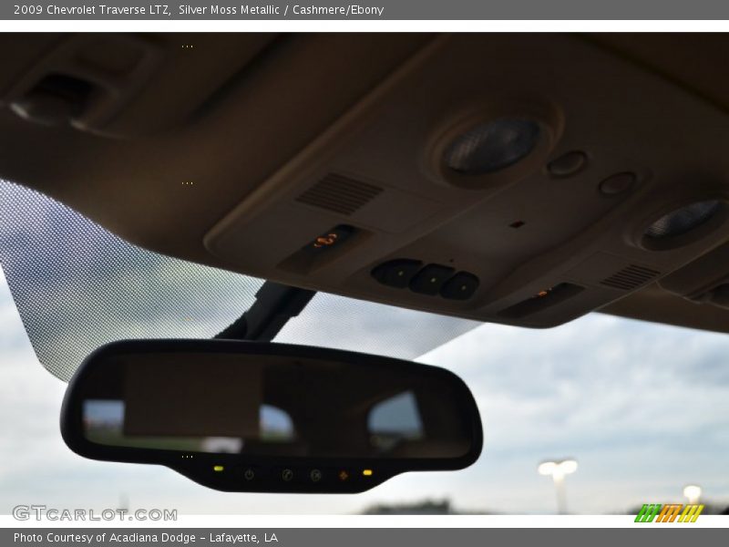 Silver Moss Metallic / Cashmere/Ebony 2009 Chevrolet Traverse LTZ