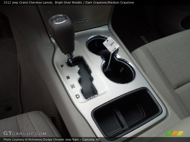 Bright Silver Metallic / Dark Graystone/Medium Graystone 2012 Jeep Grand Cherokee Laredo