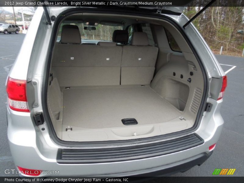 Bright Silver Metallic / Dark Graystone/Medium Graystone 2012 Jeep Grand Cherokee Laredo