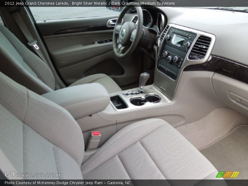 Bright Silver Metallic / Dark Graystone/Medium Graystone 2012 Jeep Grand Cherokee Laredo