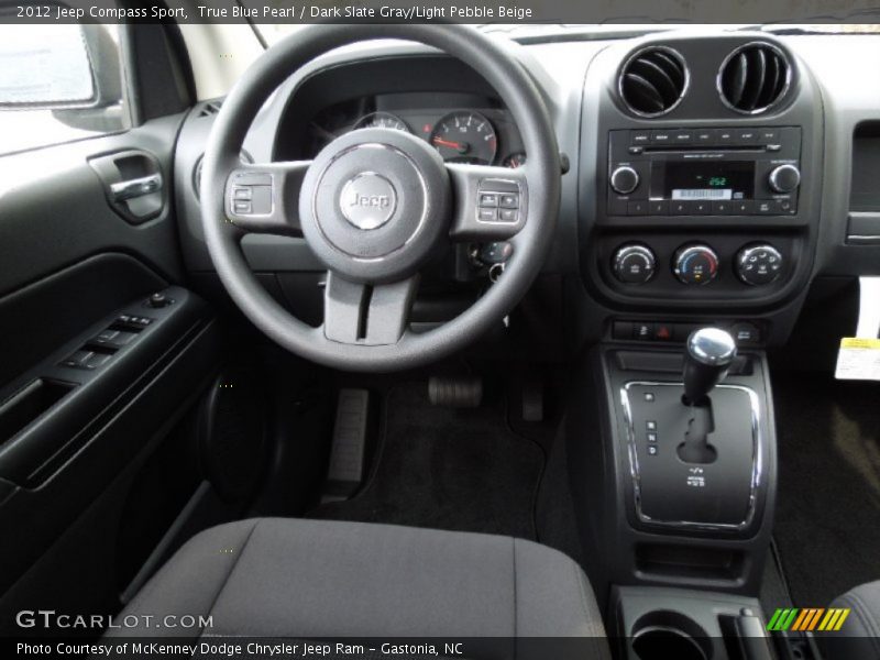 Dashboard of 2012 Compass Sport