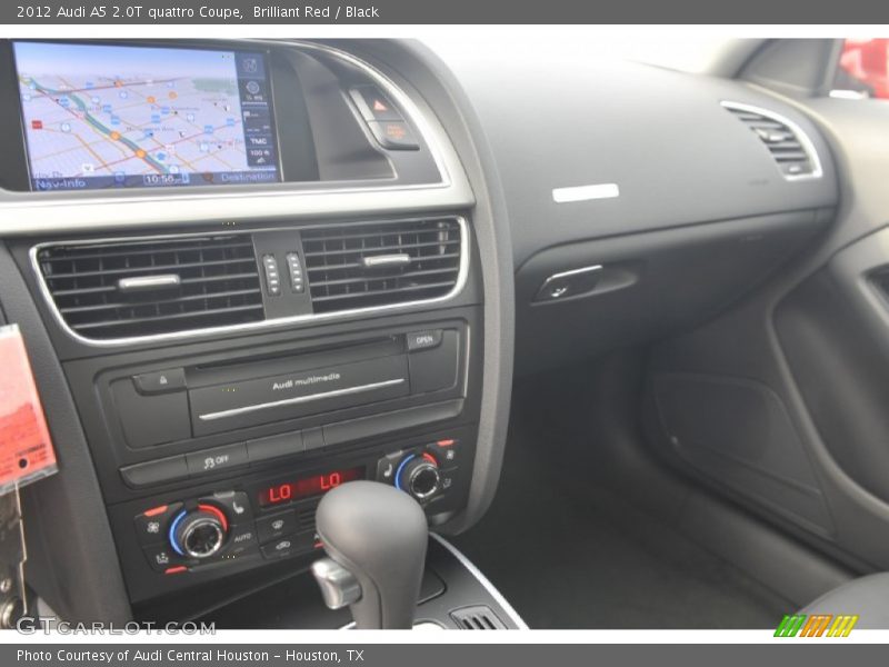 Brilliant Red / Black 2012 Audi A5 2.0T quattro Coupe
