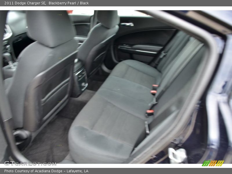 Blackberry Pearl / Black 2011 Dodge Charger SE