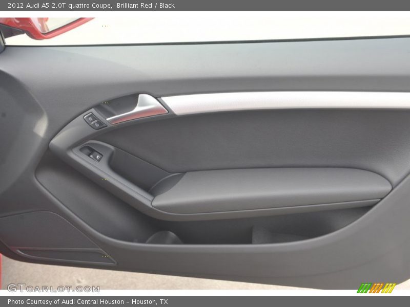 Brilliant Red / Black 2012 Audi A5 2.0T quattro Coupe