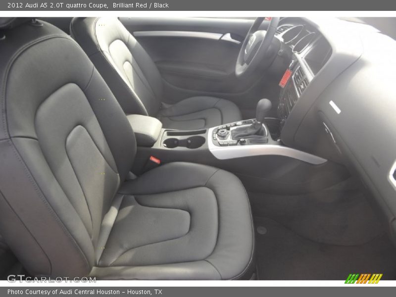 Brilliant Red / Black 2012 Audi A5 2.0T quattro Coupe
