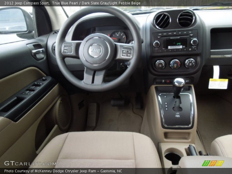 Dashboard of 2012 Compass Sport