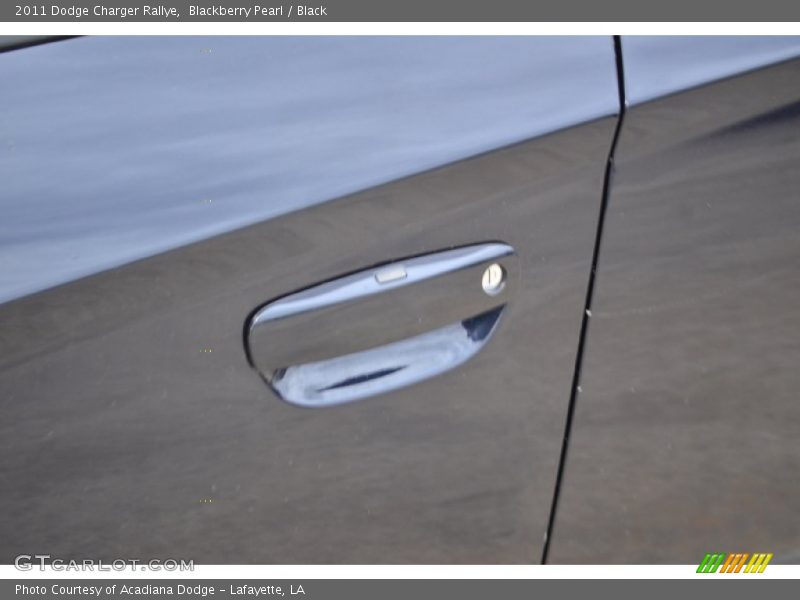 Blackberry Pearl / Black 2011 Dodge Charger Rallye