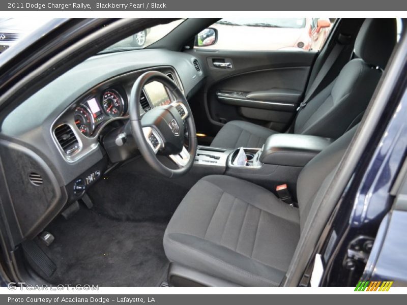 Blackberry Pearl / Black 2011 Dodge Charger Rallye