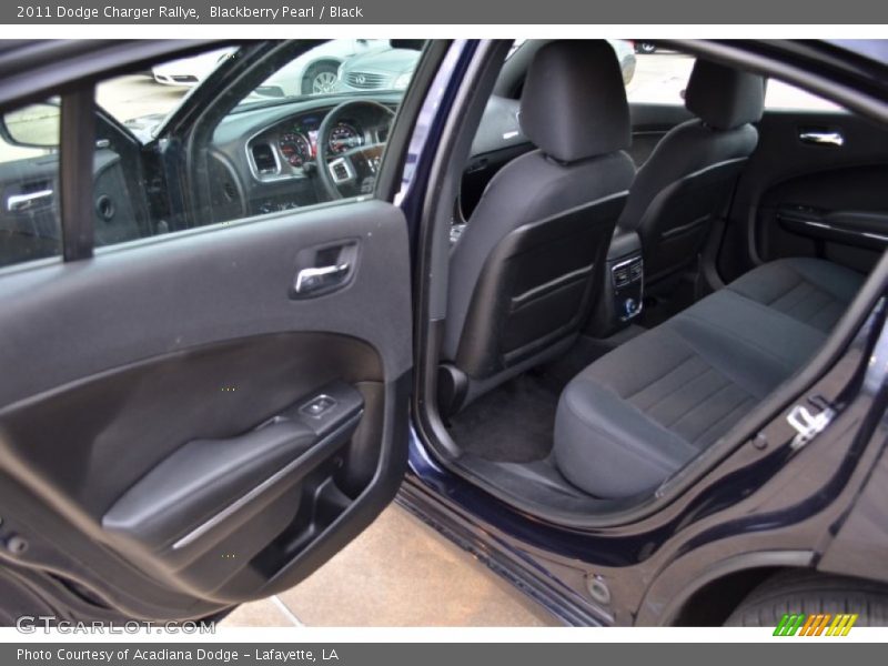 Blackberry Pearl / Black 2011 Dodge Charger Rallye