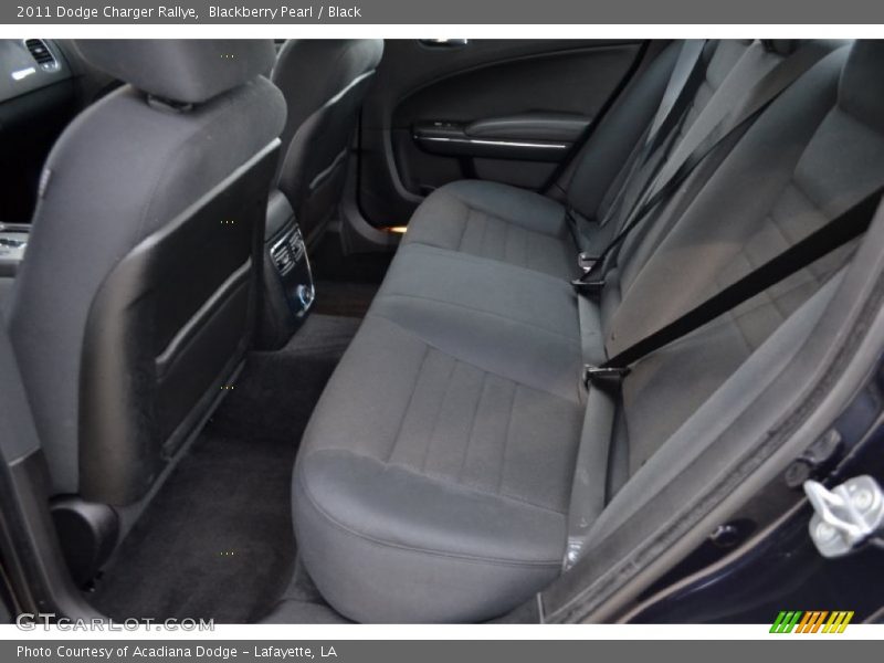 Blackberry Pearl / Black 2011 Dodge Charger Rallye