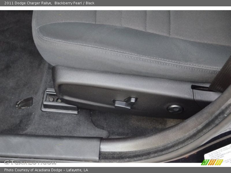 Blackberry Pearl / Black 2011 Dodge Charger Rallye