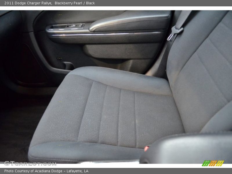Blackberry Pearl / Black 2011 Dodge Charger Rallye