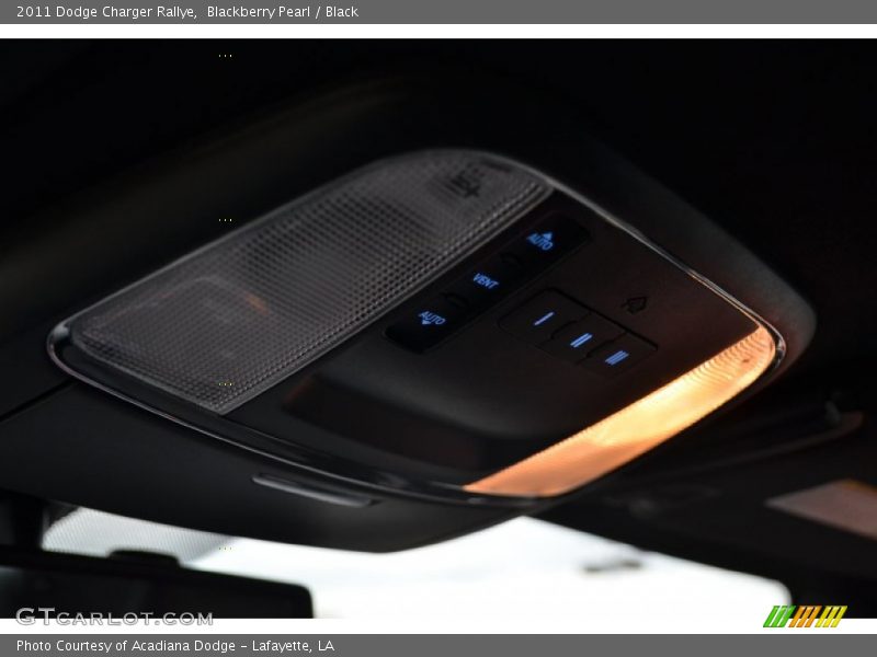 Blackberry Pearl / Black 2011 Dodge Charger Rallye